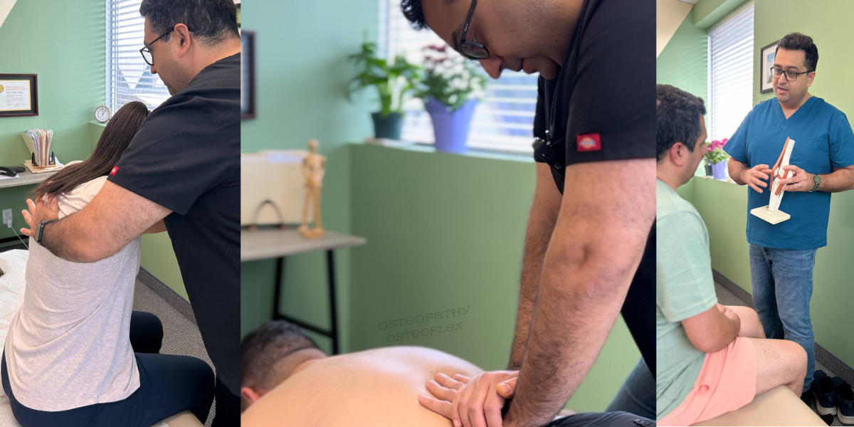 back pain. near.